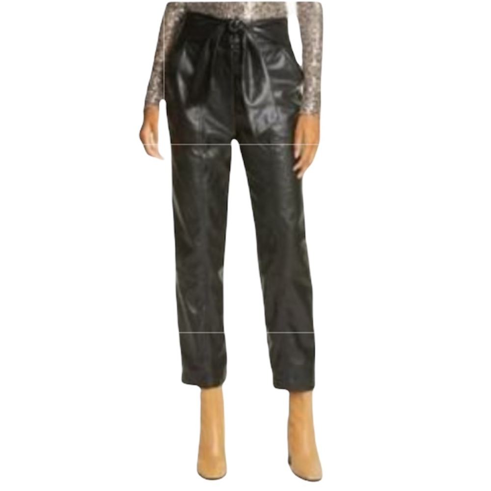 Joie Faux Leather High Waisted pants